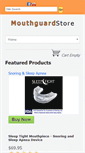 Mobile Screenshot of mouthguardstore.com